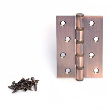 Петля Апекс 100*70-B4-Steel-AC медь унив 4подш (уп.2шт)