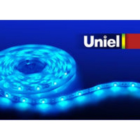 Лента светодиодная Uniel катушка IP33 cиний свет 60LED 10mm 12V-14,4W 04937 (5м)
