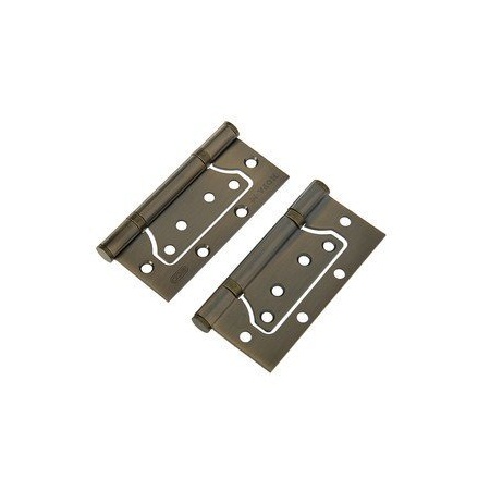 Петля накладная унив. 800-4" FHP (графит) без колп.(100х75х2,5) 2 шт. 16239