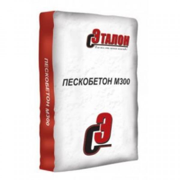 Пескобетон М 300 (40кг) ЭТАЛОН (поддон 49шт)
