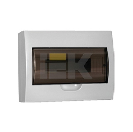 Бокс ЩРН-П-12 модулей навесной пластик IP41 IEK MKP12-N-12-40-10 516554