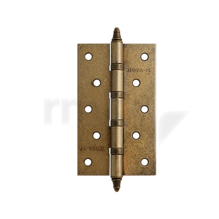 Петля унив. сталь 4"-4ВВ СНР SВ 100х75х2,5 (мат.лат. покр.) с кол. №2 2шт 10073