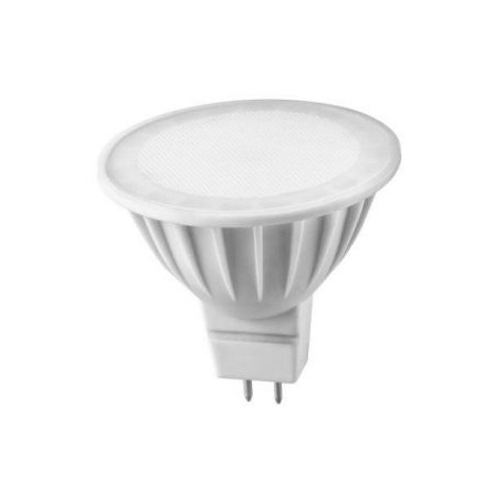 Лампа св/д ОНЛАЙТ OLL-MR16-5-230-4K-GU5.3 (370lm) 4000K 50x50 матов. 509382