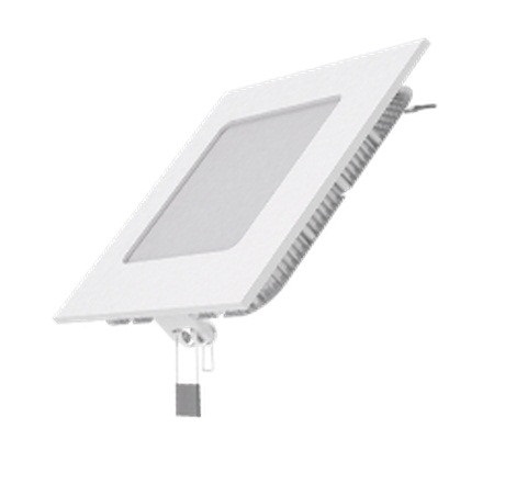 Светильник св/д Gauss встраиваемый круглый 6W 400lm 120*120*22 4100К 940111206