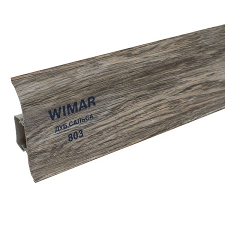 Плинтус напольный WIMAR №803 дуб сальса 58мм(40)
