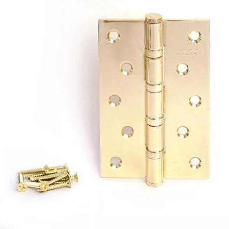 Петля Апекс 120*80-B4 -Steel-CR  хром универ 4 подш (уп.2шт)