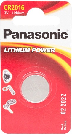 Батарейка PANASONIC CR2016 бл/1