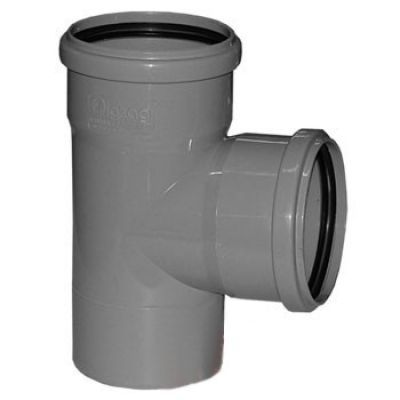 Тройник канализационный 110/110х90° 11432