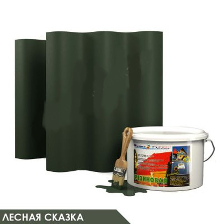Краска резиновая №9 лесная сказка 6 кг