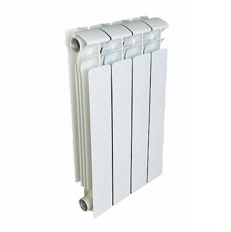 Радиатор Germanium Al 500 алюминиевый 4-сек. 164,5Вт/сек. глуб. 80 мм.