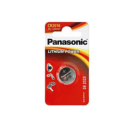 Батарейка литиевая PANASONIC CR2016 дисковая 3В 