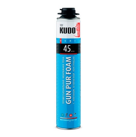 Пена KUDO HOME 45 Профи  монтажная всесезонная 820г/1000мл