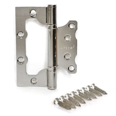 Петля Апекс 100*75-B2-Steel-CR хром (уп.2шт)