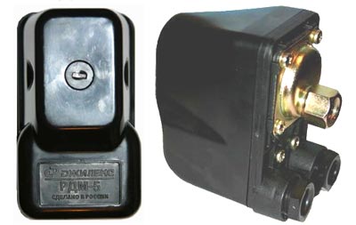 Реле давления Джилекс РДМ-5 регулировка от 1,0-5,5 атм. 1/4" 9002