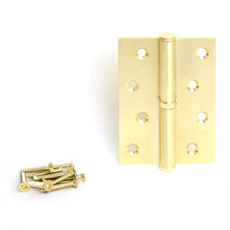 Петля Апекс 100*70-B-Steel-GМ-R  (уп.2шт)