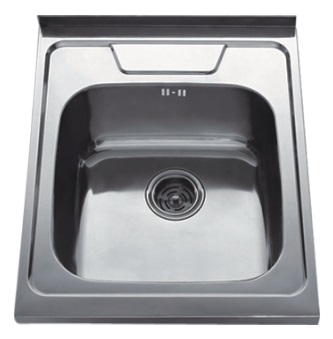 Мойка накладная 500 х 600 х 180 глянцевая F5060 (HB5060) 129948 (0,8)