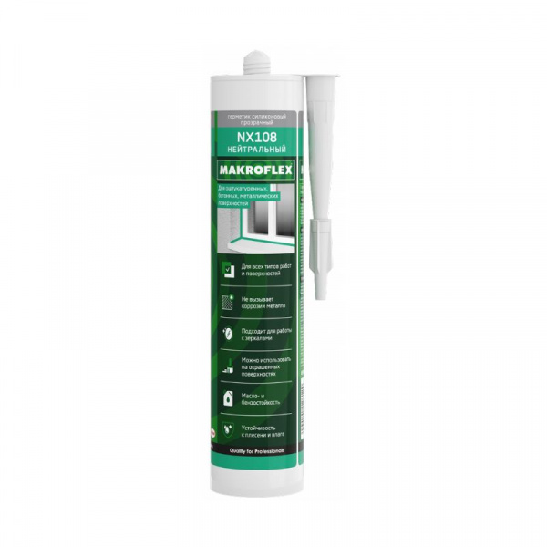 Makroflex NX108, 290 мл, прозрачный 2