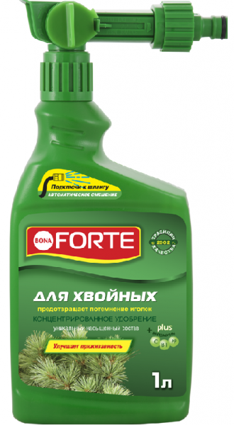 БФ ОГ Удобрение ЭЖЕКТОР для хвойных, фл. 1 л.