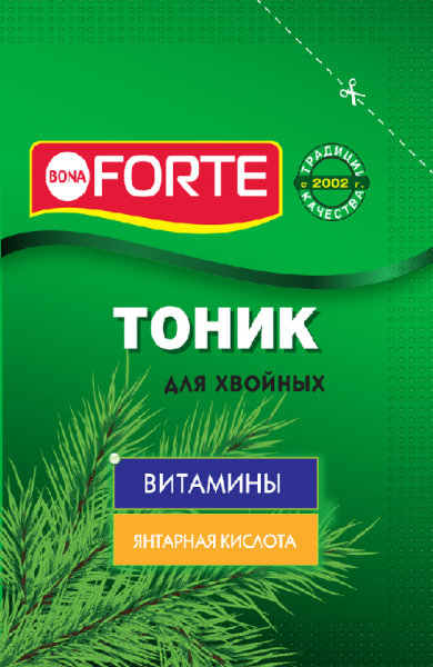 БФ Средство тоник сухой для хвойных, пак.15 г