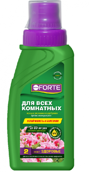 БФ Здоровье Удобрение для всех комн. растений, фл.285 мл